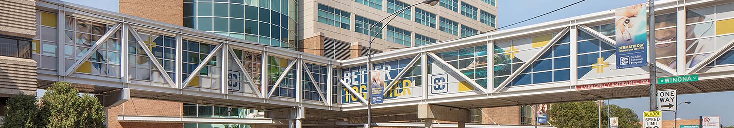 Exterior Galter Medical Pavilion